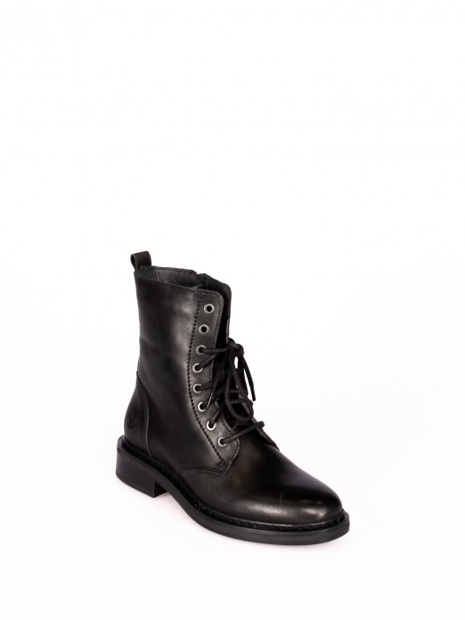 Military Boot in Leather