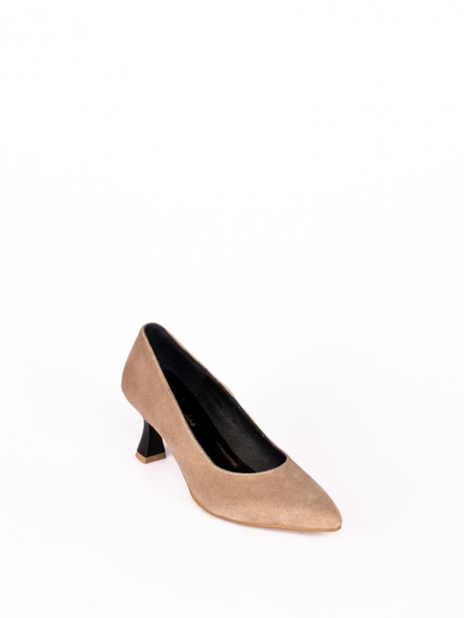 Stiletto Shoe in Suede