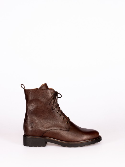 Leather Military Boot