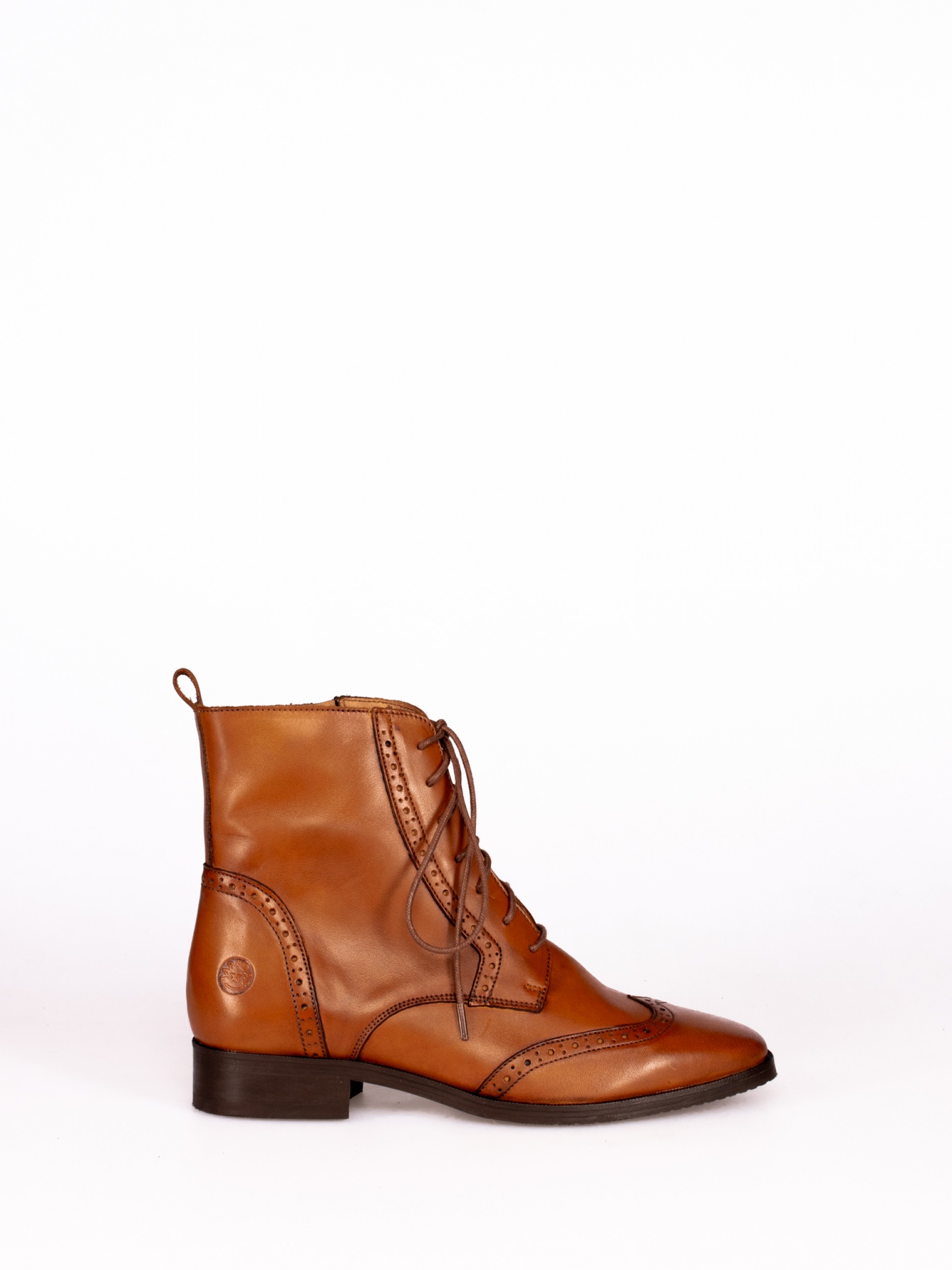 Botim Oxford em Pele