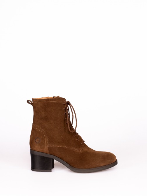 High Heel Suede Boot