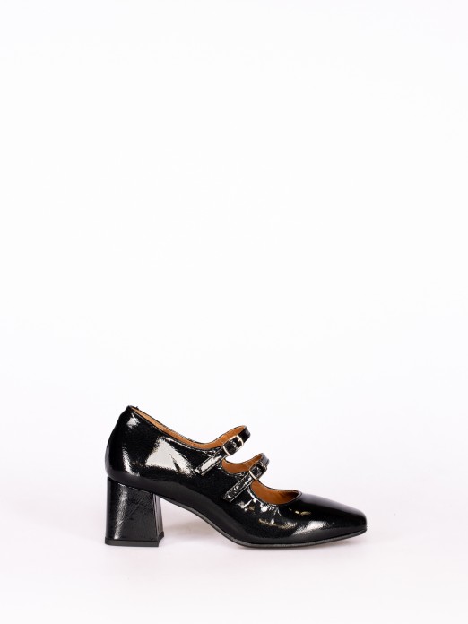 High Heel Patent Leather Shoes