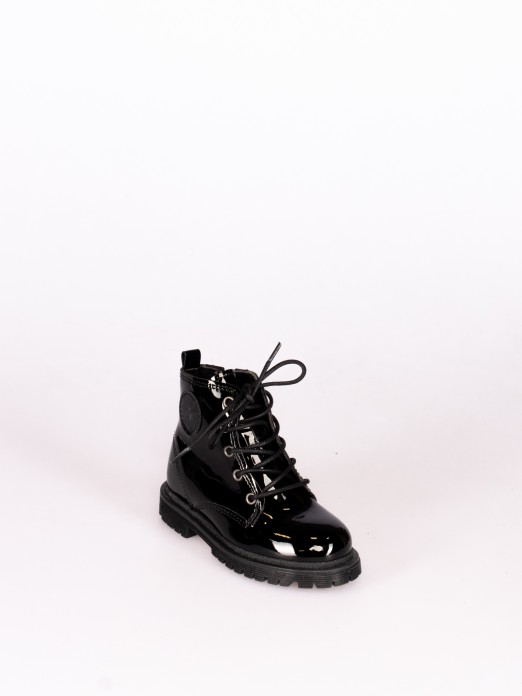 Patent Leather Boot