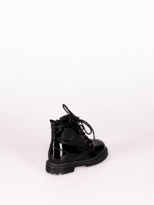 Patent Leather Boot