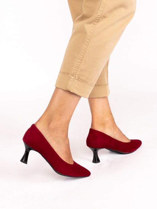 Stiletto Shoe in Suede