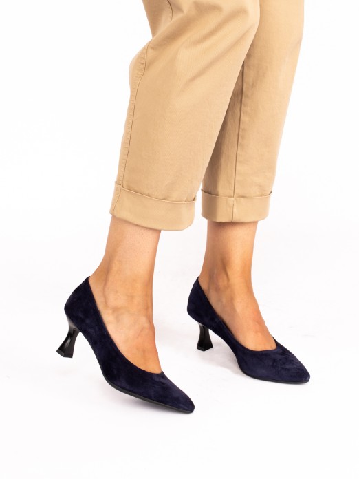 Stiletto Shoe in Suede