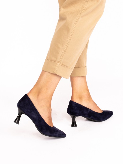 Stiletto Shoe in Suede