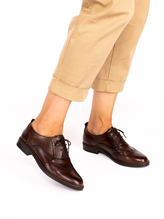 Leather Oxford Shoes