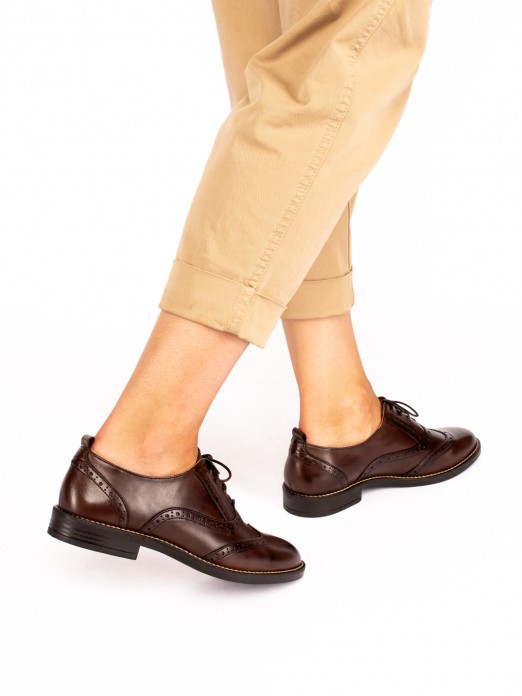 Leather Oxford Shoes