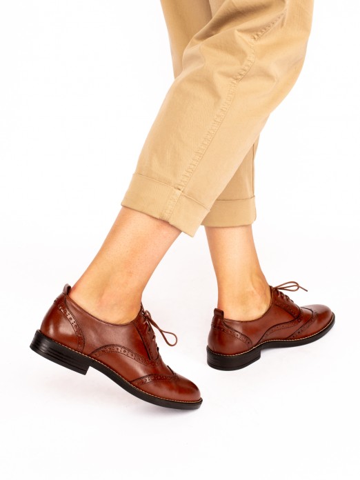 Leather Oxford Shoes