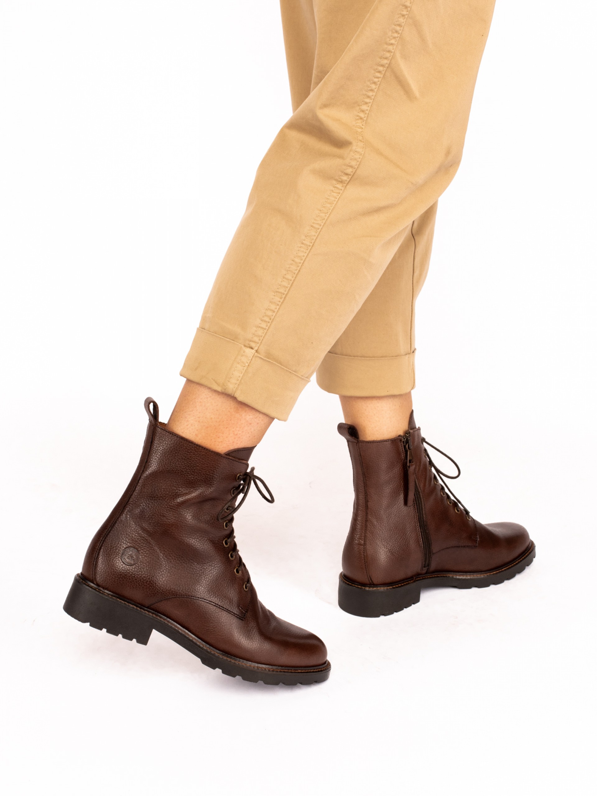 Bota Militar em Pele