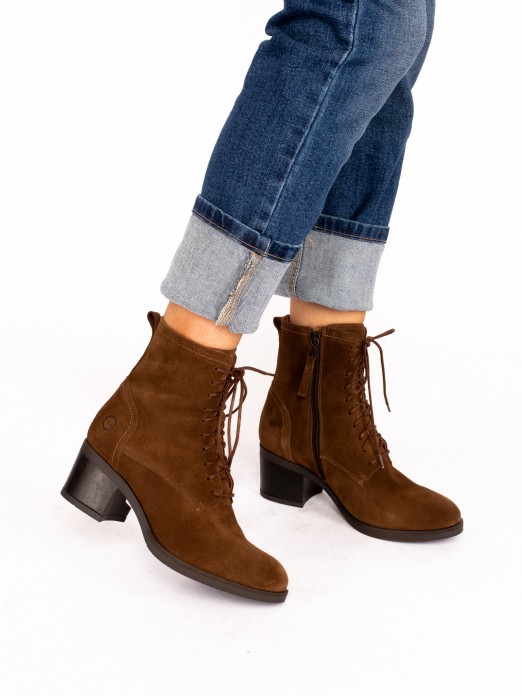 High Heel Suede Boot