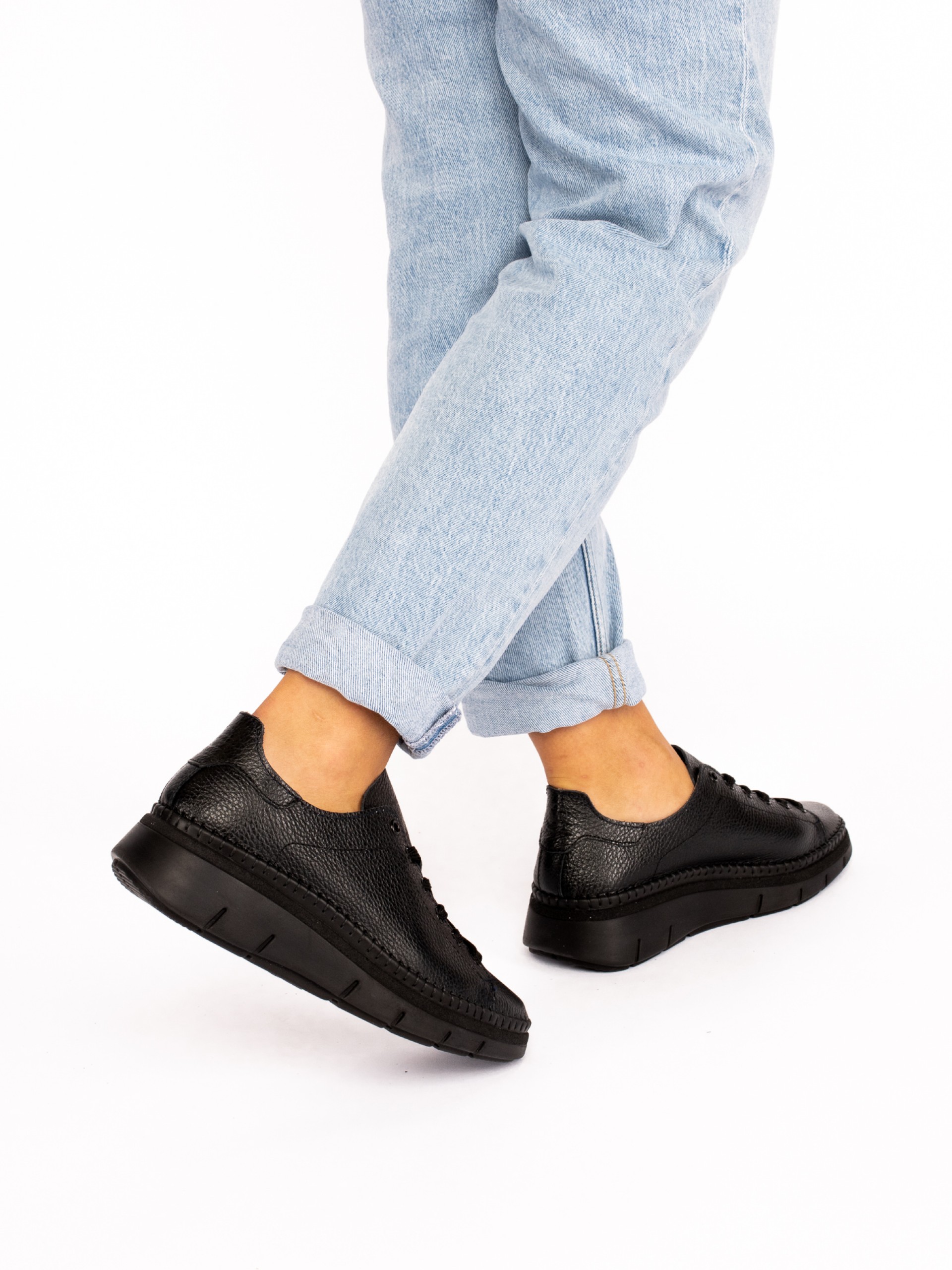 Sapato desportivo conforto sola alta