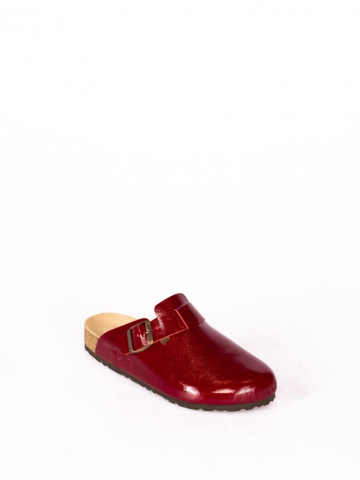 Patent Leather Clogs