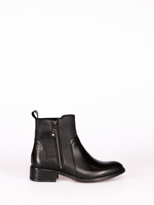 Leather Ankle Boot