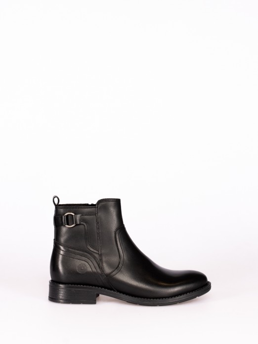 Leather Ankle Boot