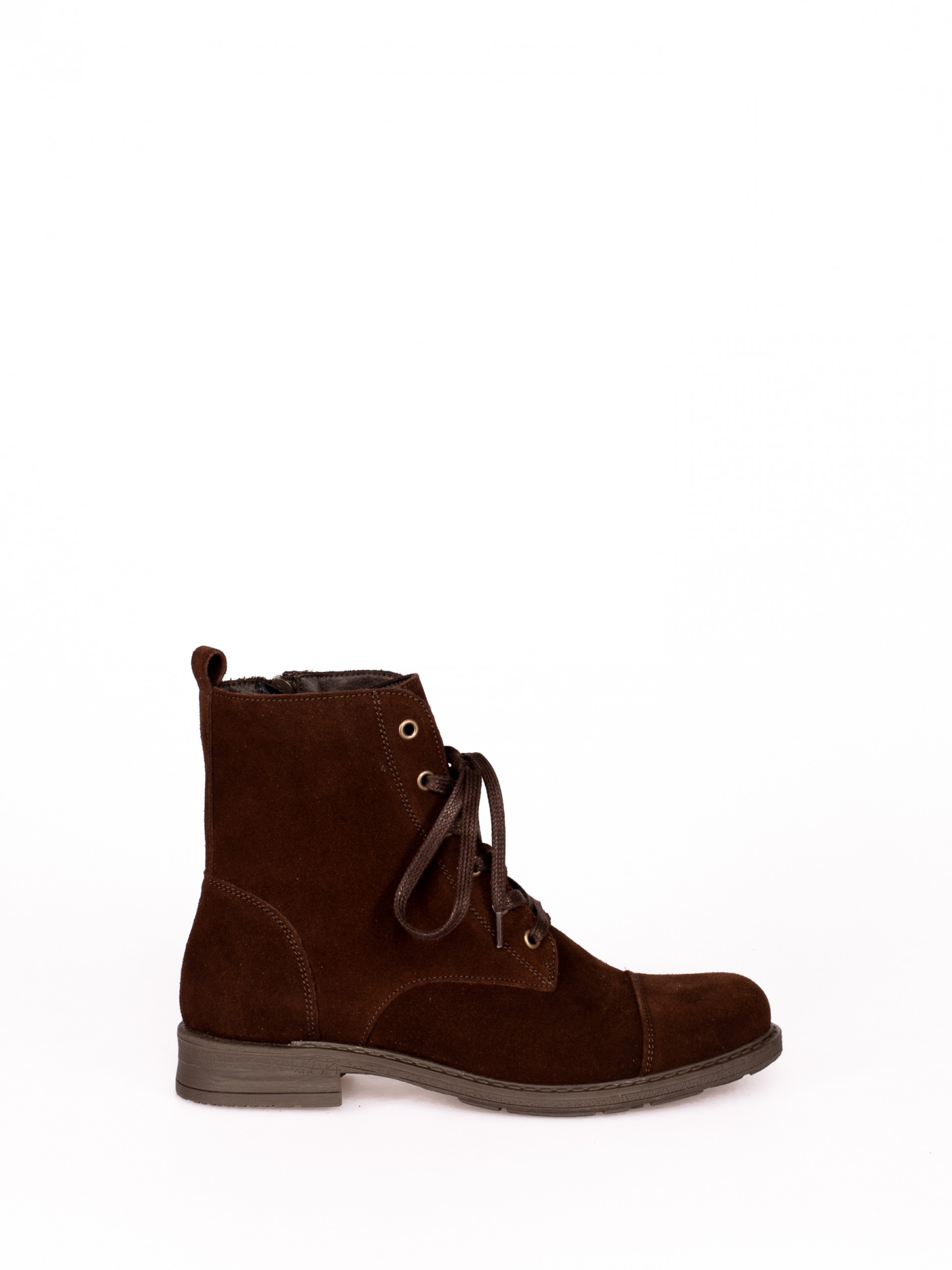 Botim Atacadores em Camurça