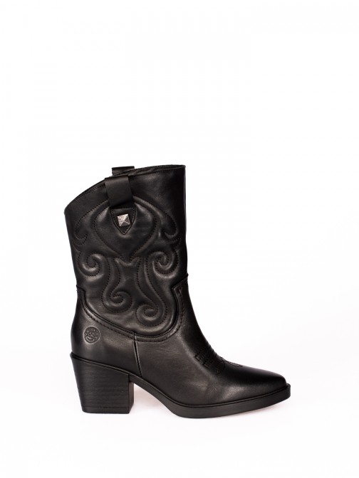 Texan Ankle Boot in Leather