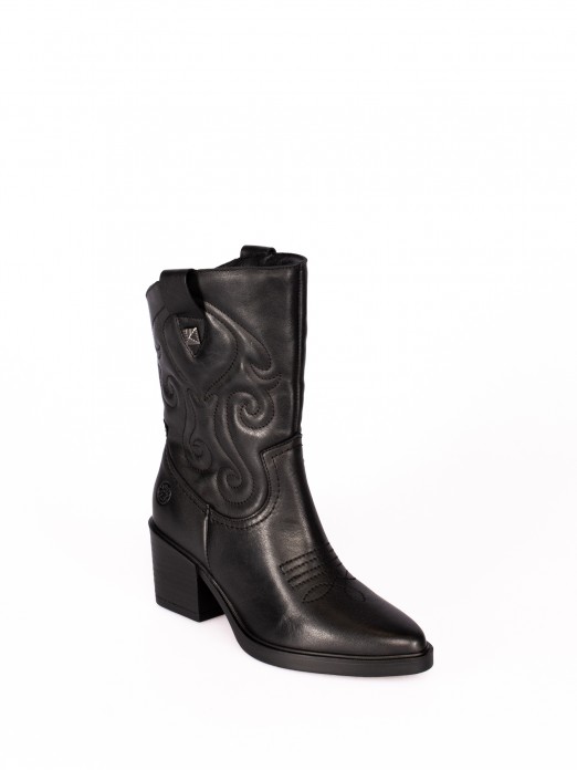 Texan Ankle Boot in Leather