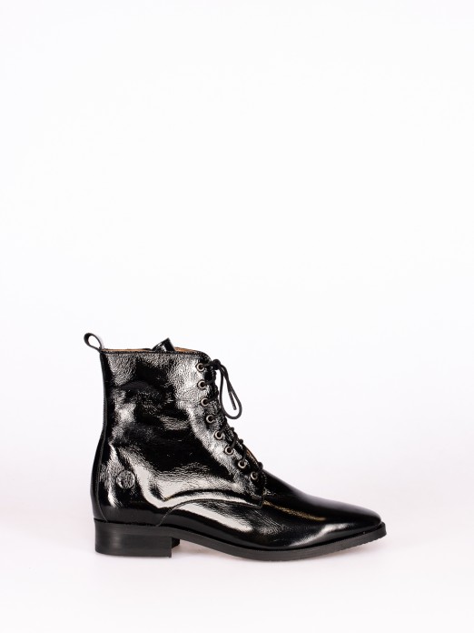 Patent Leather Boot