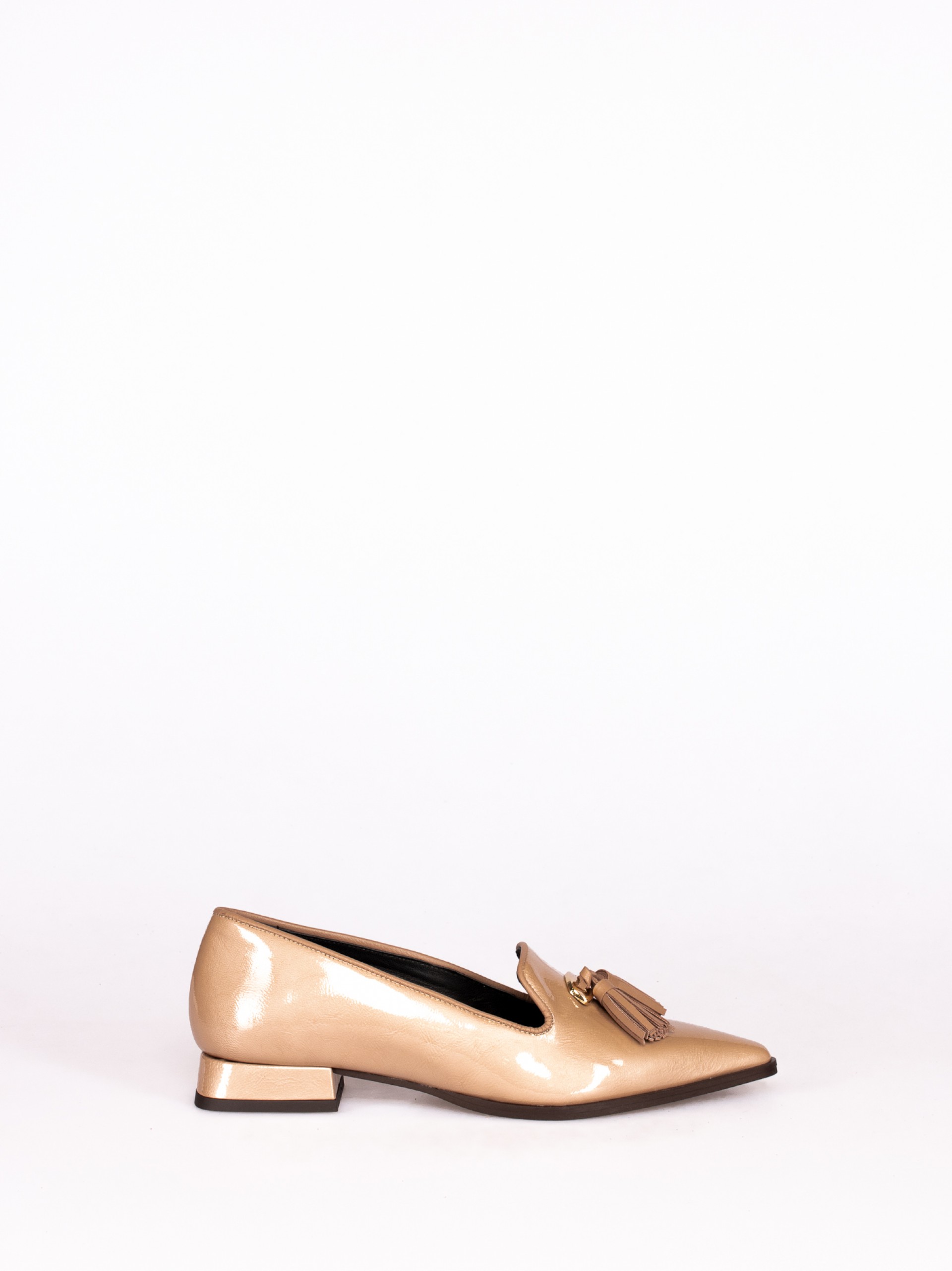 Patent Leather Shoe with Charms