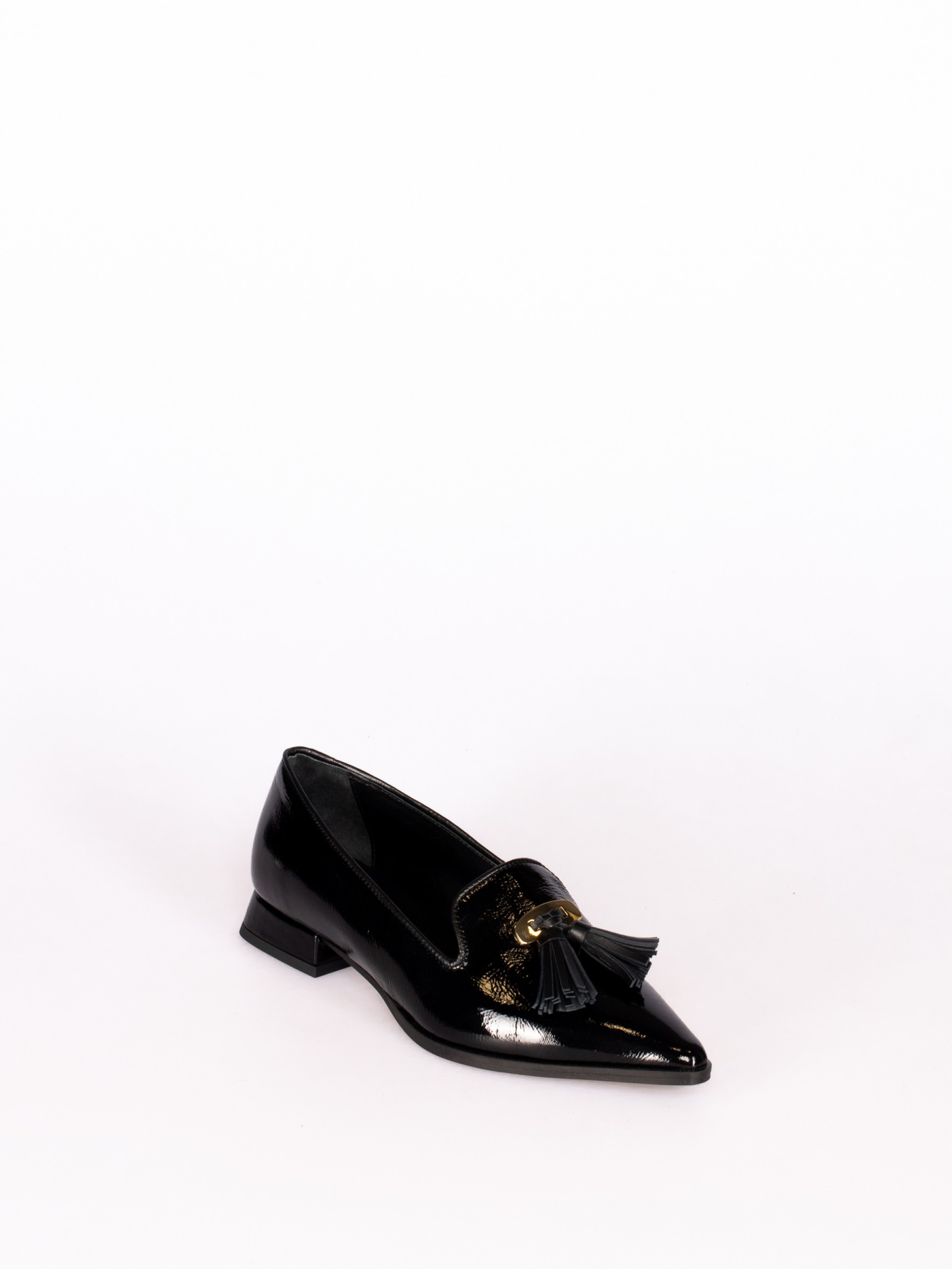 Patent Leather Shoe with Charms