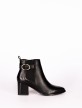 Leather Boot with Buckle Leather Boot with Buckle