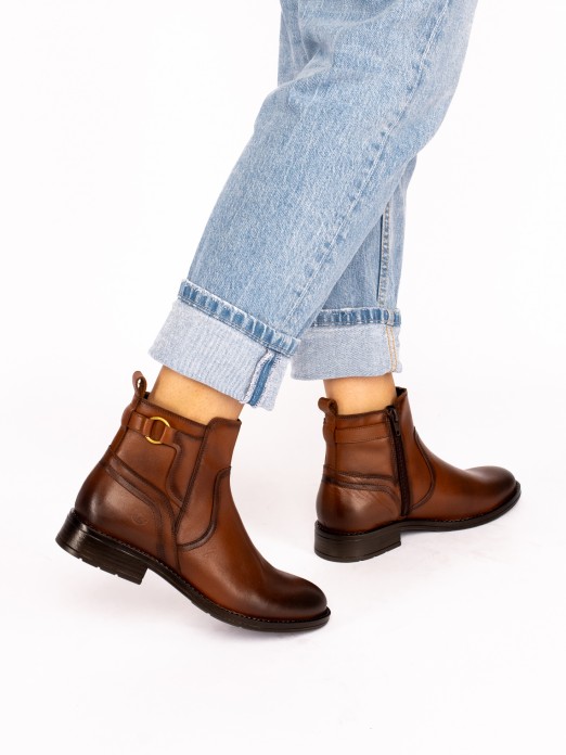 Leather Ankle Boot