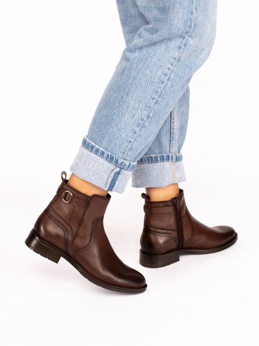 Leather Ankle Boot