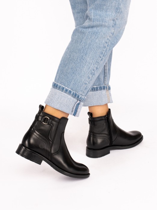 Leather Ankle Boot