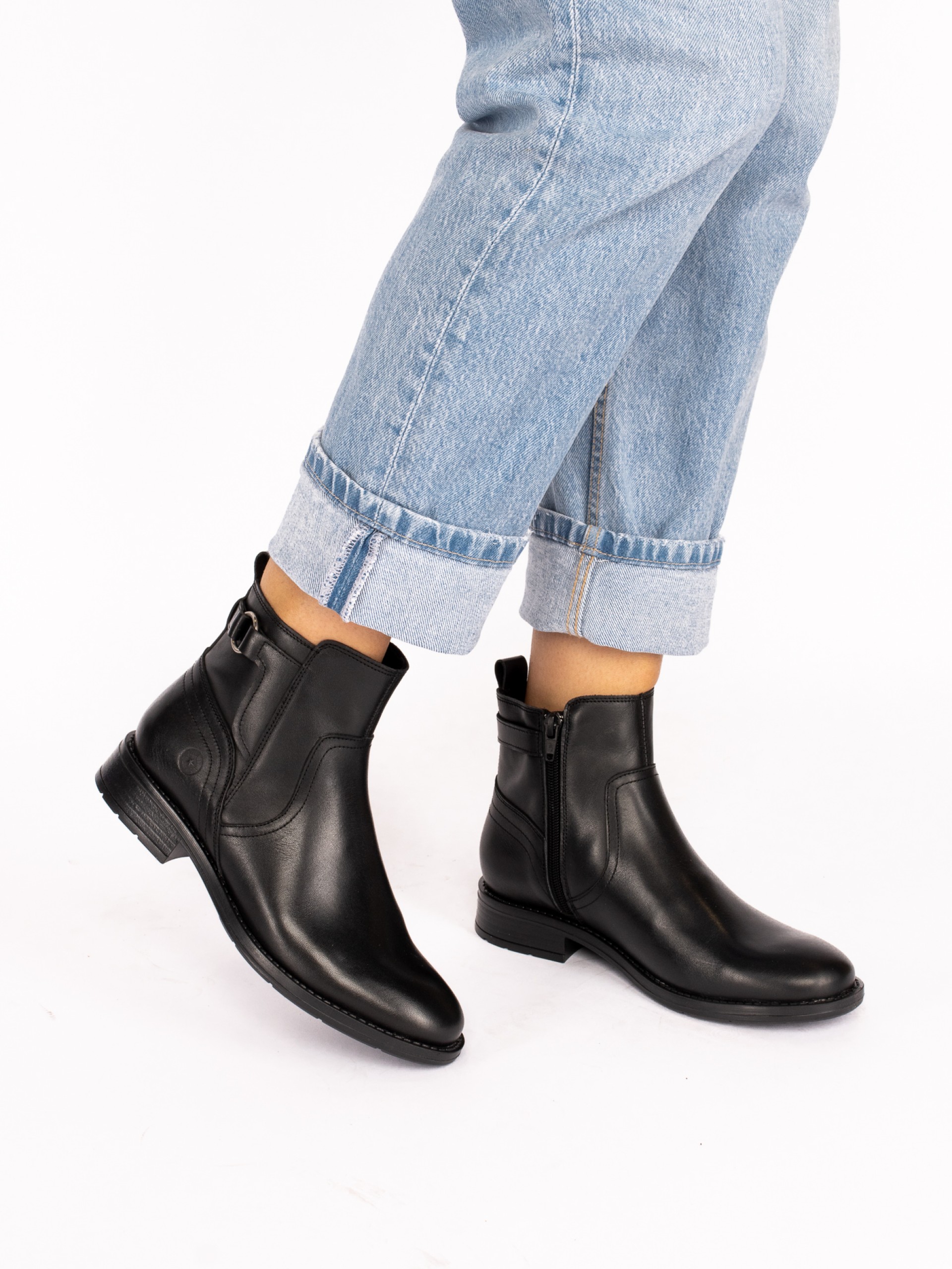 Leather Ankle Boot