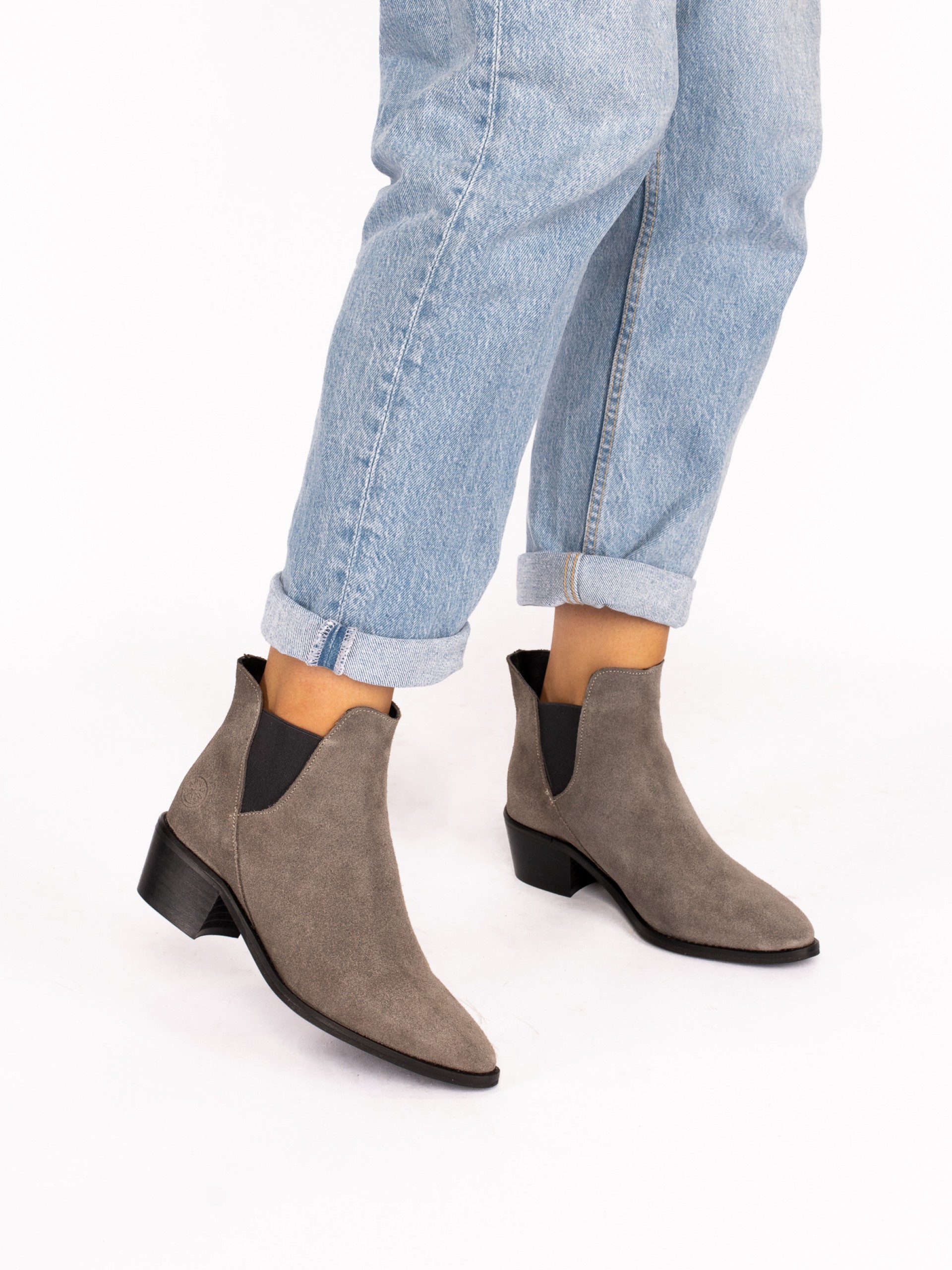 Suede Ankle Boot