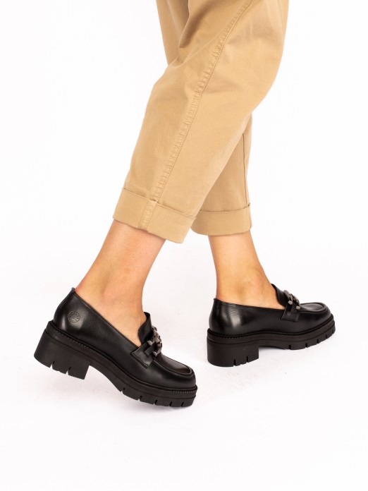 Structured Sole Moccasin