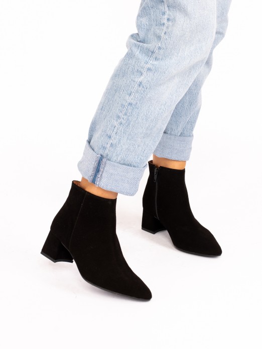 Suede Ankle Boots