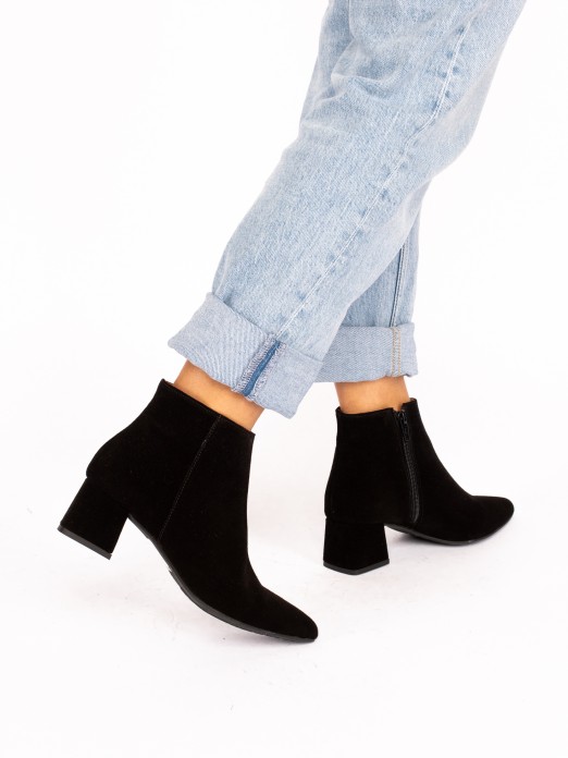 Suede Ankle Boots