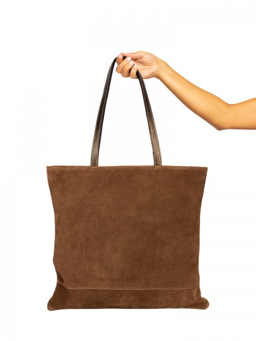 Suede  Shoulder Bag