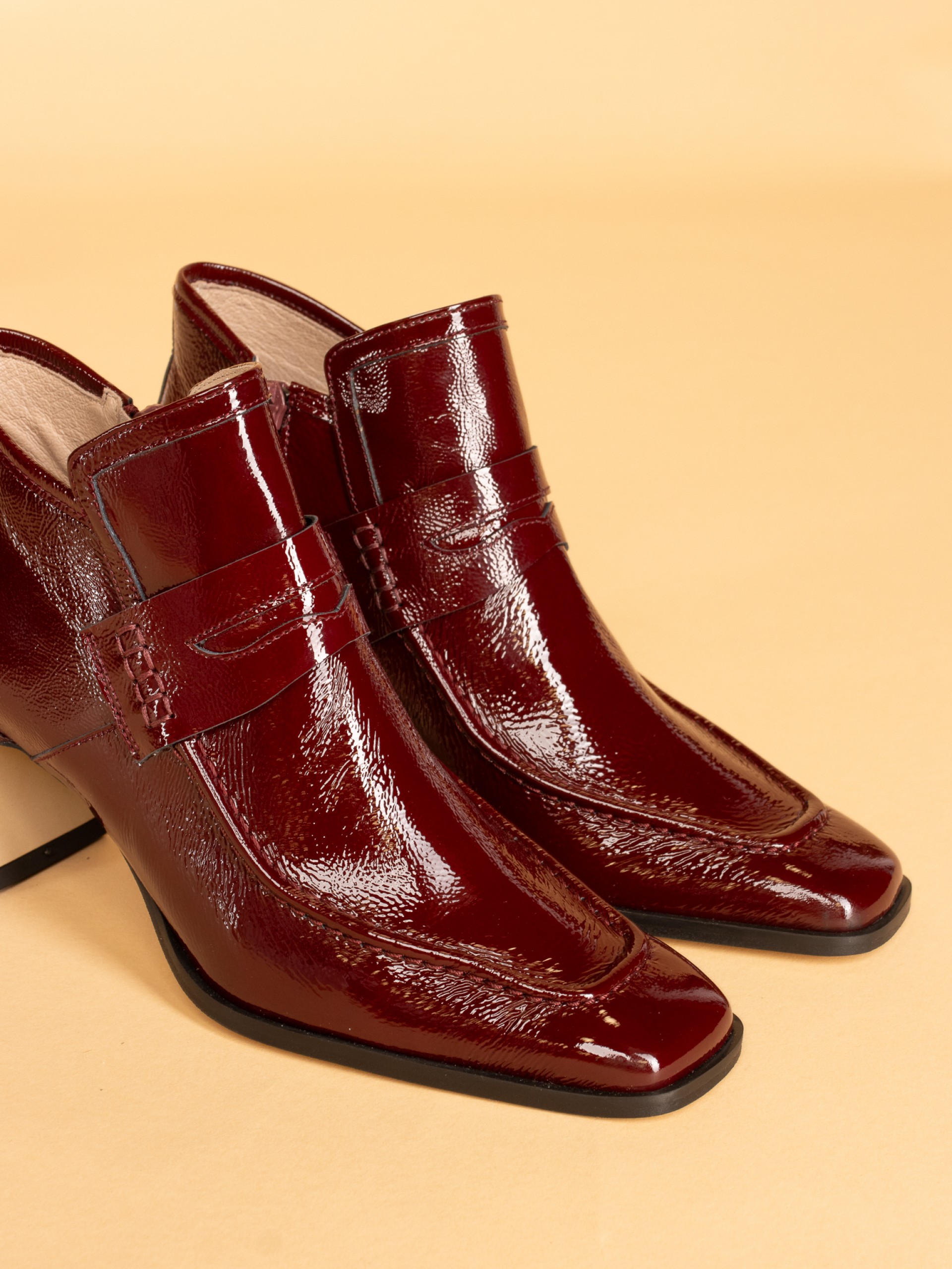 Sofia Costa Loafer-style Ankle Boot