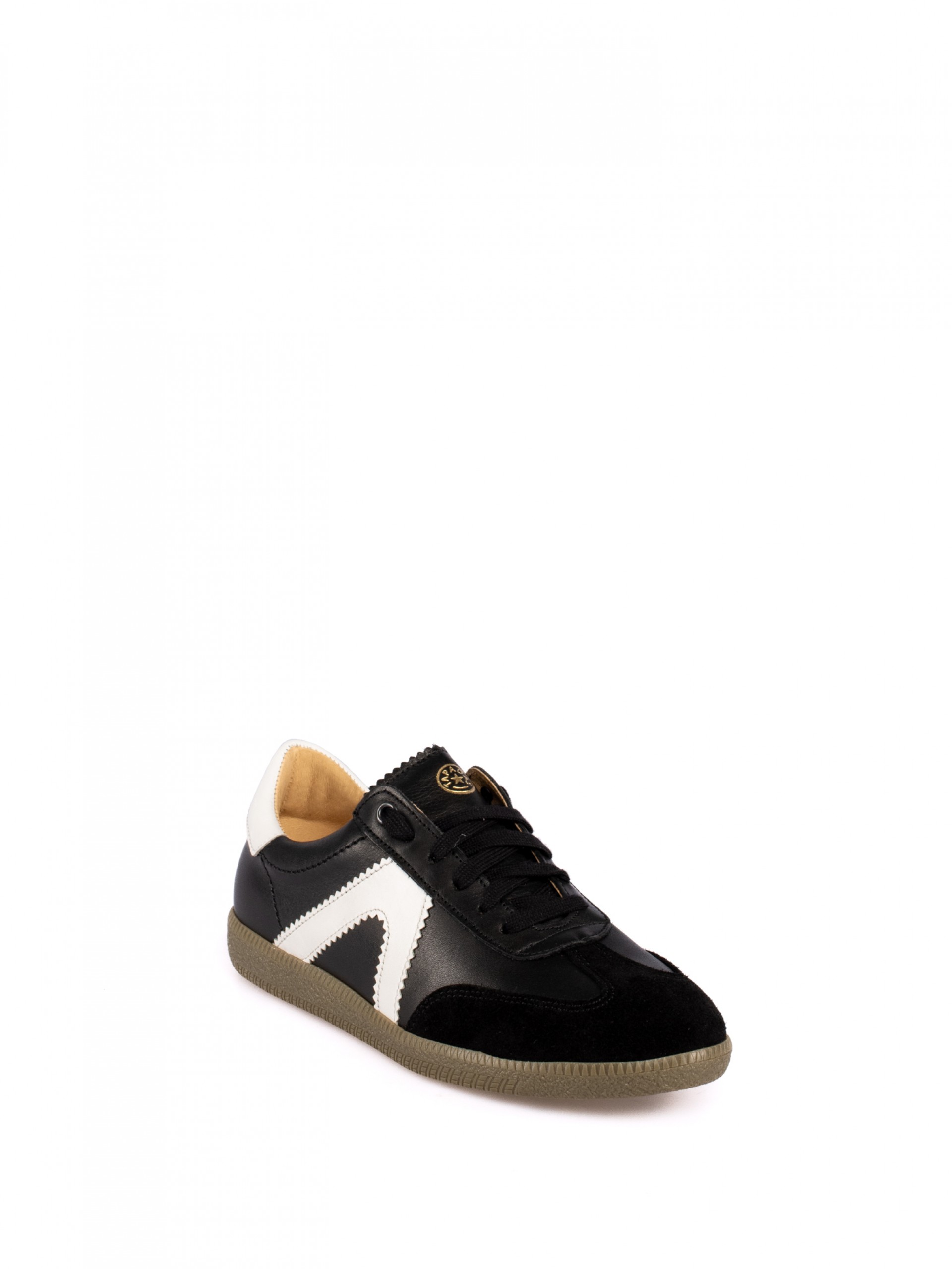 Sapato Desportivo em Pele e Camurça