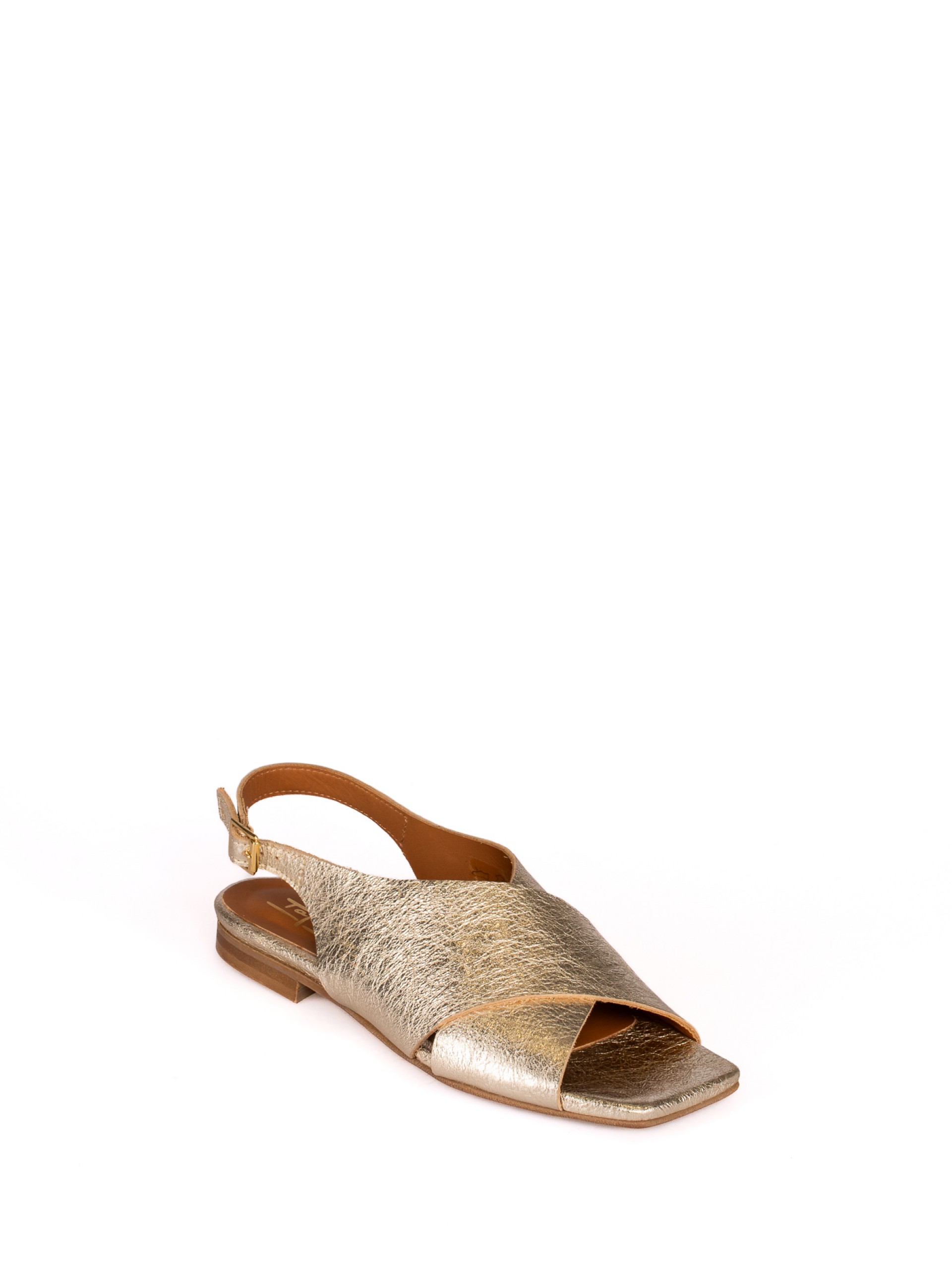Laminated Leather Sandal
