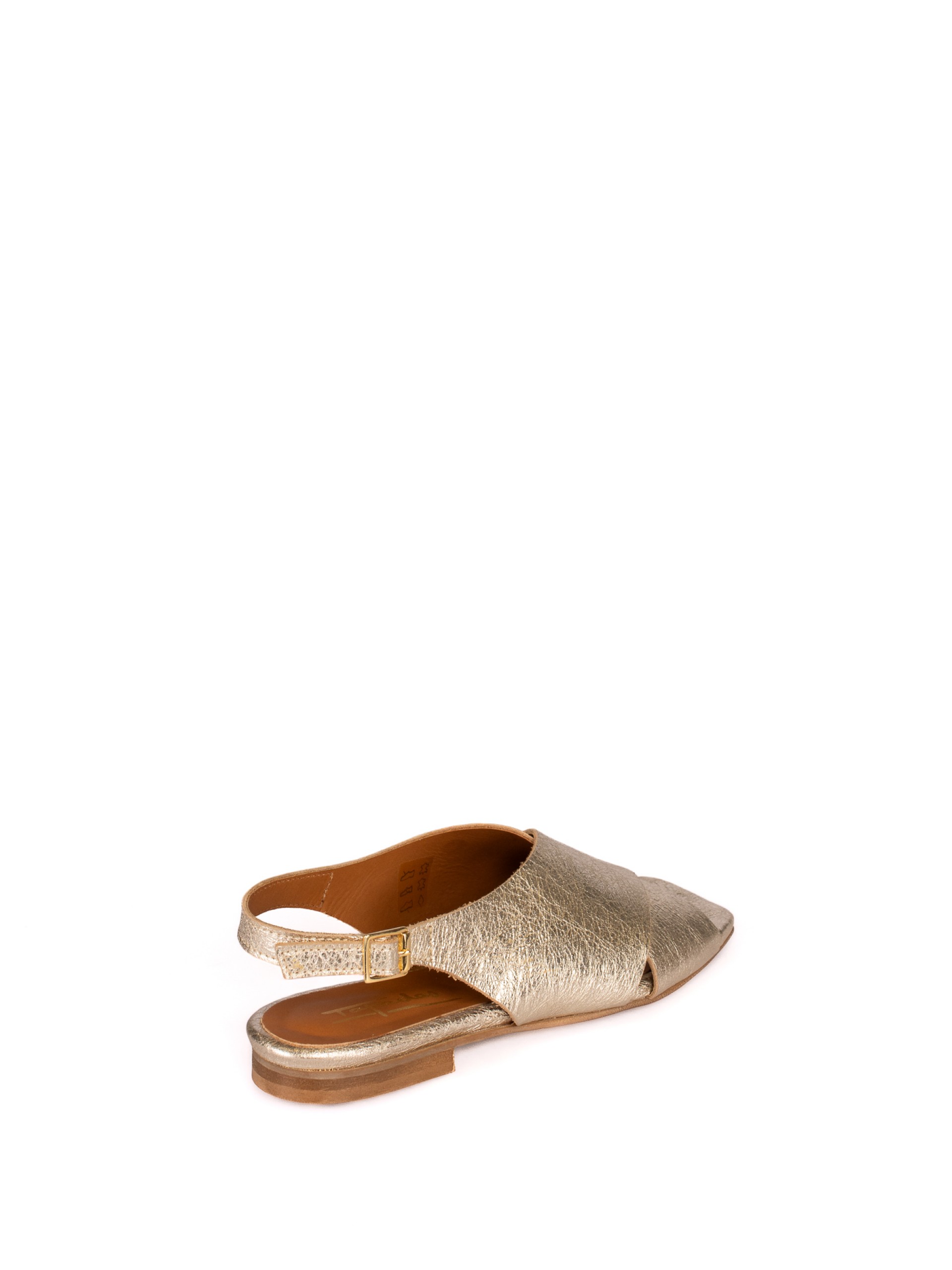 Laminated Leather Sandal