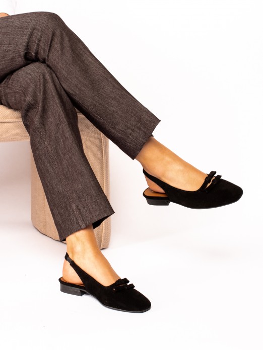 Suede Flat Shoe