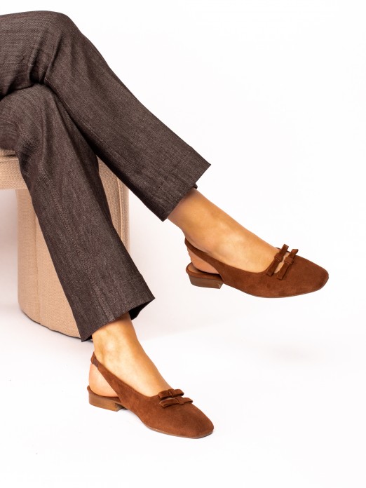 Suede Flat Shoe