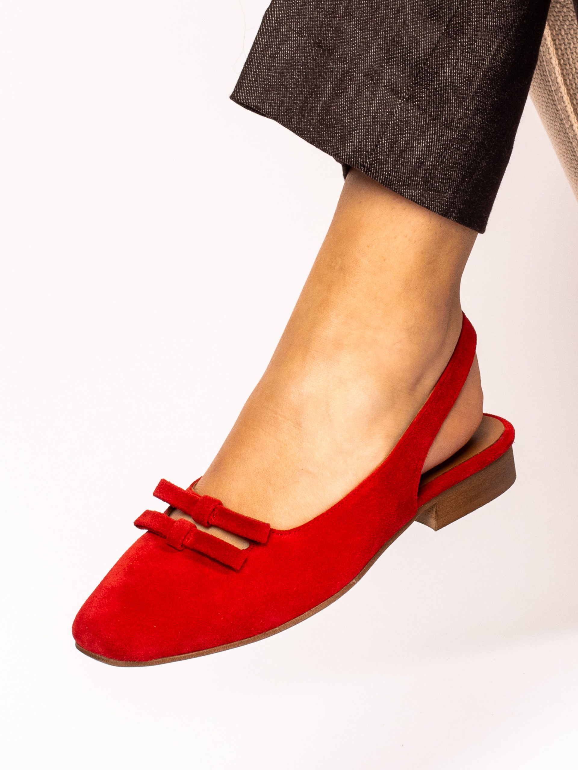 Suede Flat Shoe