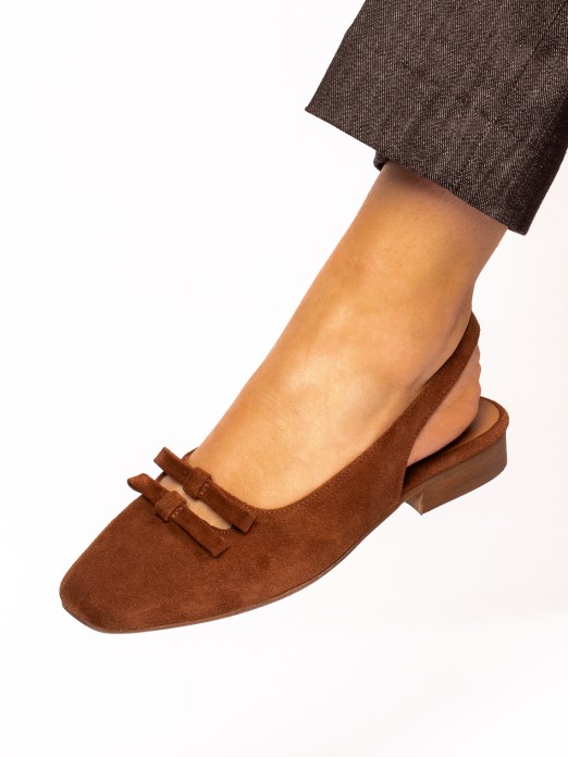 Suede Flat Shoe