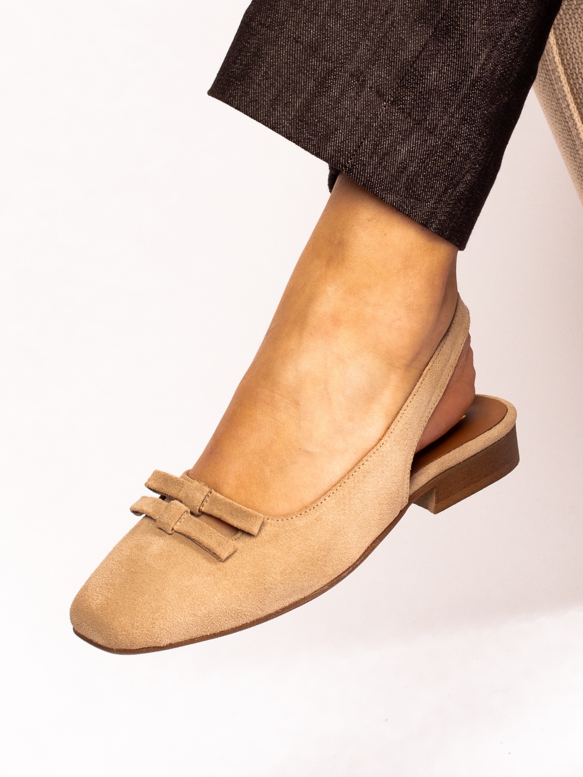 Suede Flat Shoe