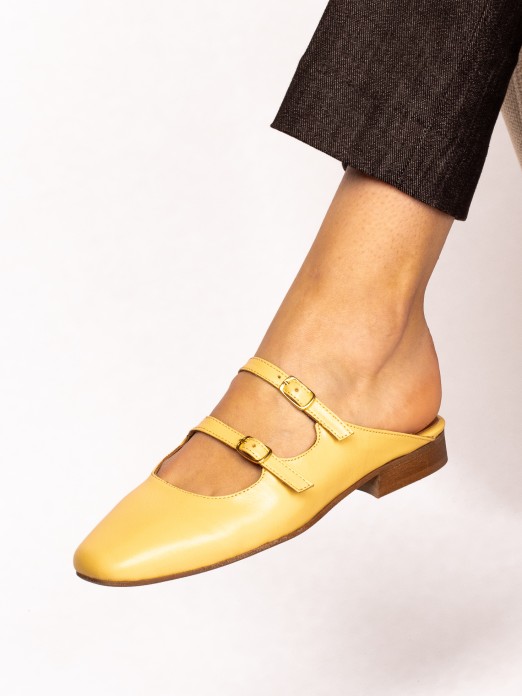 Mule estilo Mary Jane