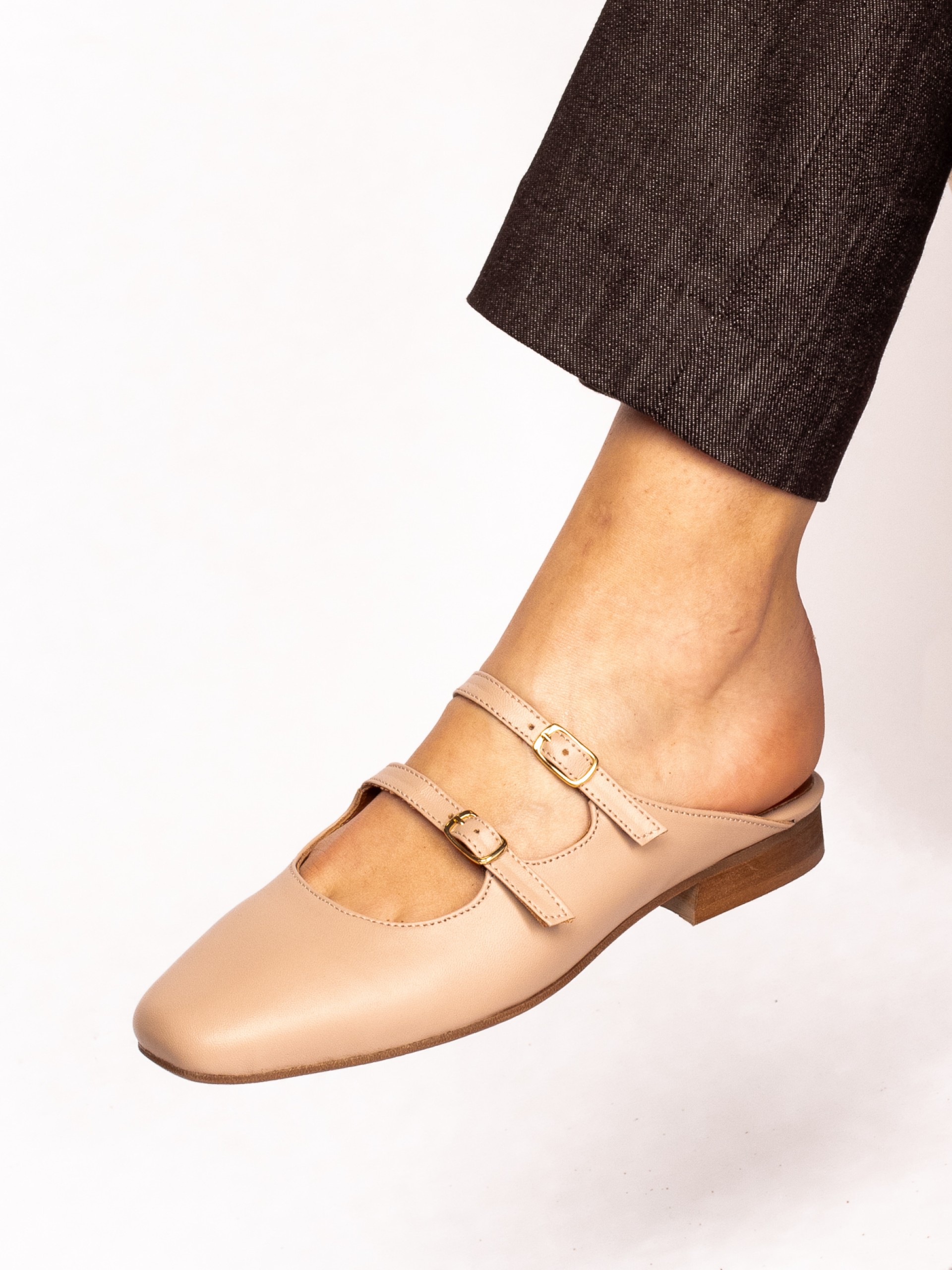 Mary Jane style mule