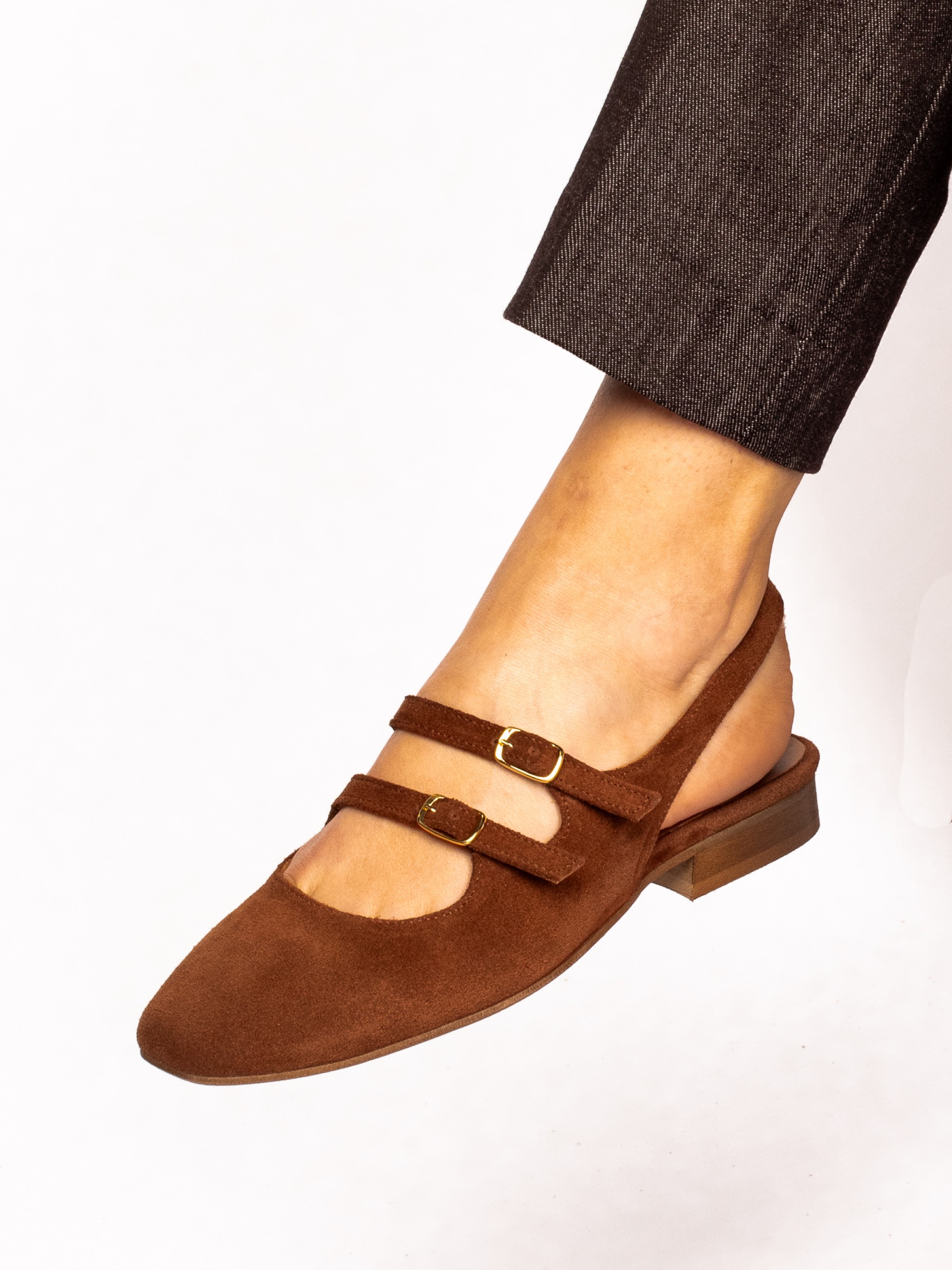 Mary Jane in Suede