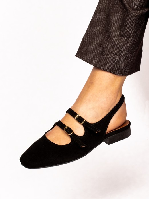 Mary Jane in Suede