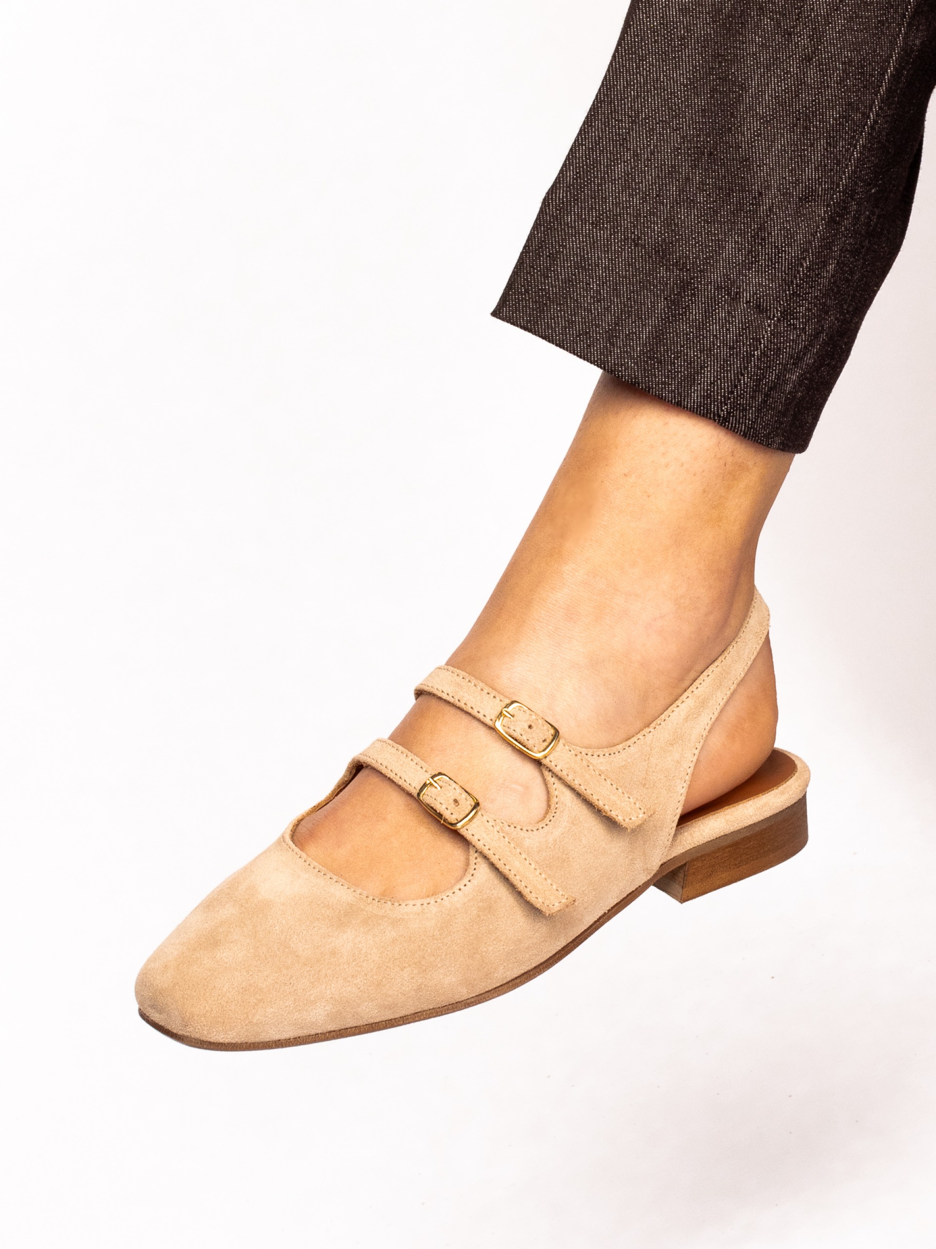Mary Jane in Suede